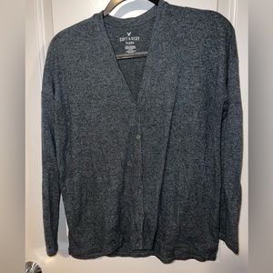 American Eagle soft and sexy grey cardigan